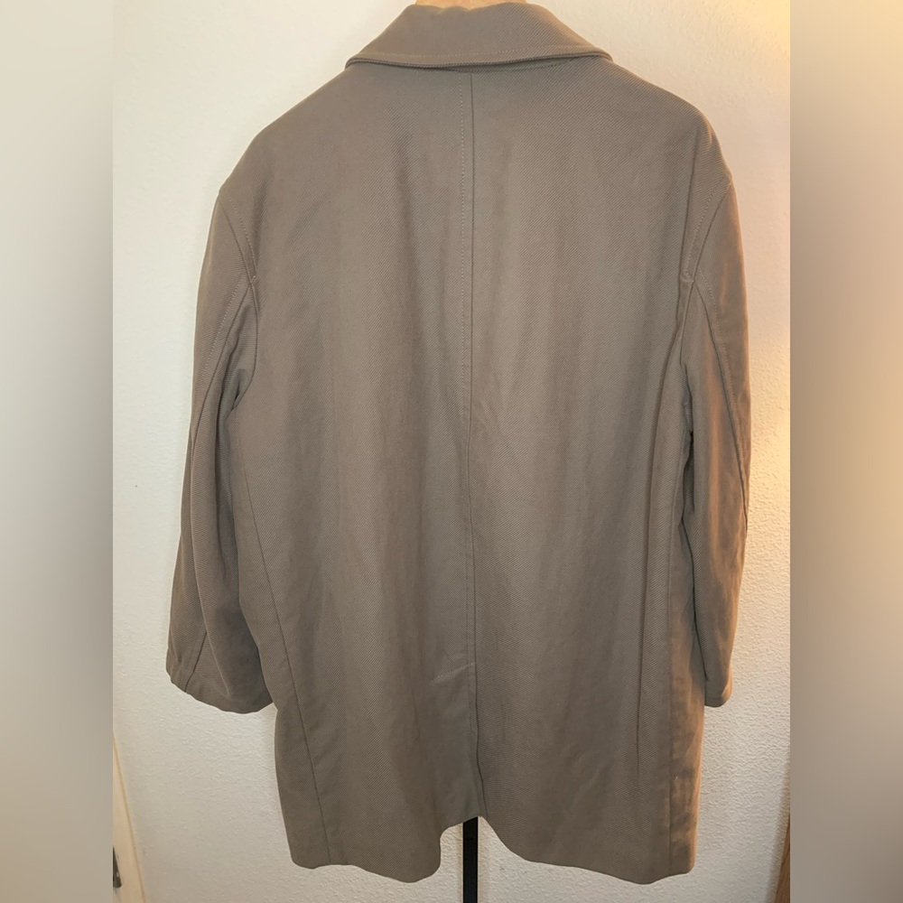 J Crew Cotton Tan Coat - Picture 2 of 7